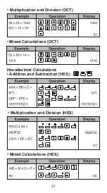 Preview for 31 page of Canon F-605G Instruction Manual