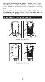 Предварительный просмотр 3 страницы Canon F-715SA User Instructions