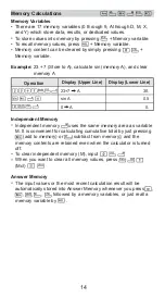 Предварительный просмотр 14 страницы Canon F-715SA User Instructions