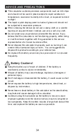 Предварительный просмотр 34 страницы Canon F-715SA User Instructions