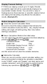 Предварительный просмотр 6 страницы Canon F-715SG Instruction