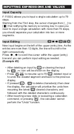 Предварительный просмотр 7 страницы Canon F-715SG Instruction