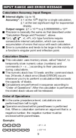 Предварительный просмотр 9 страницы Canon F-715SG Instruction