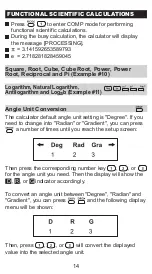 Предварительный просмотр 14 страницы Canon F-715SG Instruction