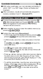 Предварительный просмотр 16 страницы Canon F-715SG Instruction