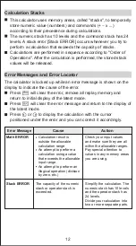 Preview for 12 page of Canon F-715SG User Instructions