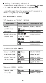 Предварительный просмотр 10 страницы Canon F-718S User Manual