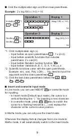 Preview for 9 page of Canon F-718SA User Instructions