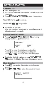 Preview for 4 page of Canon F-718SG User Instructions