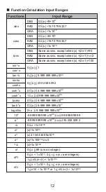 Preview for 12 page of Canon F-718SG User Instructions