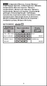 Preview for 9 page of Canon F-718SGA Calculation Examples