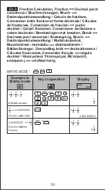 Preview for 10 page of Canon F-718SGA Calculation Examples