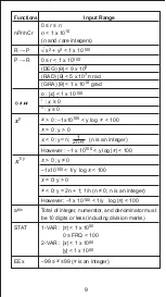 Предварительный просмотр 9 страницы Canon F-730SX User Manual