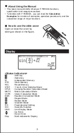 Preview for 2 page of Canon F-789SGA Instruction Manual