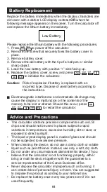 Предварительный просмотр 65 страницы Canon F-789SGA User Instructions