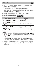 Preview for 35 page of Canon F-792SGA Instructions Manual