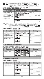 Preview for 37 page of Canon F-792SGA Instructions Manual