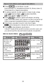 Preview for 28 page of Canon F-960SG Instruction