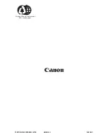 Предварительный просмотр 381 страницы Canon FACSIMILE BASIC 2000 Service Manual