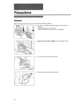 Предварительный просмотр 8 страницы Canon FAX-B110 User Manual
