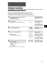 Предварительный просмотр 73 страницы Canon FAX-B110 User Manual