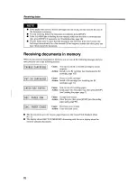 Предварительный просмотр 82 страницы Canon FAX-B110 User Manual