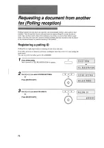 Предварительный просмотр 84 страницы Canon FAX-B110 User Manual