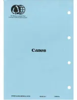 Предварительный просмотр 83 страницы Canon FAX-B340 Parts Catalog