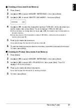 Preview for 41 page of Canon FAX JX200 User Manual