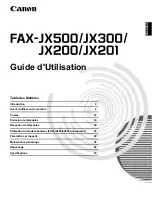 Preview for 87 page of Canon FAX JX200 User Manual