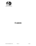 Preview for 610 page of Canon FAX L1000 Service Manual