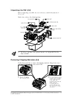 Предварительный просмотр 3 страницы Canon FAX L200 Getting Started Manual