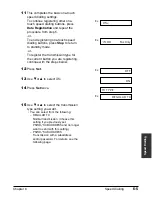 Предварительный просмотр 61 страницы Canon FAX L200 User Manual