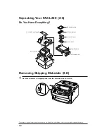 Предварительный просмотр 2 страницы Canon FAX-L250 Getting Started