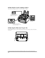 Предварительный просмотр 4 страницы Canon FAX-L250 Getting Started