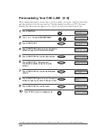 Предварительный просмотр 10 страницы Canon FAX-L250 Getting Started