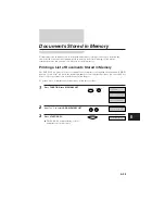 Предварительный просмотр 137 страницы Canon FAX-L250 User Manual