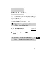 Предварительный просмотр 165 страницы Canon FAX-L250 User Manual