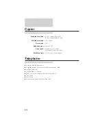 Предварительный просмотр 262 страницы Canon FAX-L250 User Manual