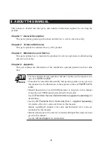 Предварительный просмотр 4 страницы Canon Fax-L260i Service Manual