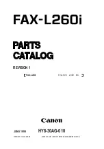 Предварительный просмотр 229 страницы Canon Fax-L260i Service Manual