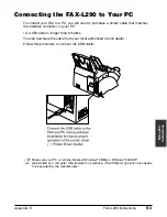 Предварительный просмотр 215 страницы Canon FAX L290 User Manual