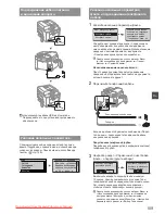 Preview for 109 page of Canon FAX-L410 Starter Manual