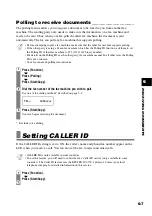 Preview for 63 page of Canon FAXPHONE B95 User Manual