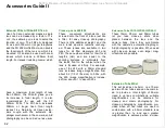 Предварительный просмотр 44 страницы Canon FD Lens Manual Book