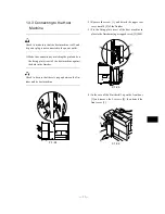 Предварительный просмотр 11 страницы Canon Finisher-R1 Installation Procedure