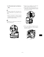 Предварительный просмотр 27 страницы Canon Finisher-R1 Installation Procedure