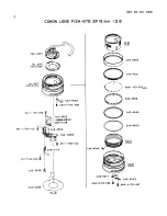 Preview for 3 page of Canon FISH-EYE EF15mm 1:2.8 Parts Catalog