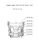 Preview for 12 page of Canon FISH-EYE EF15mm 1:2.8 Parts Catalog