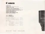 Preview for 30 page of Canon Fl400mm F5.6 Instructions Manual